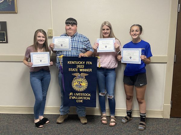 FFA members recognized